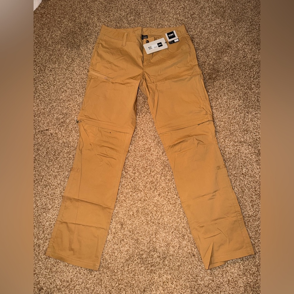 CQR Convertible Waterproof Quick Dry Hiking Pants Women size 10